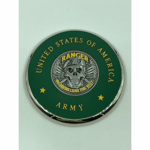 Army Ranger Coin Coaster