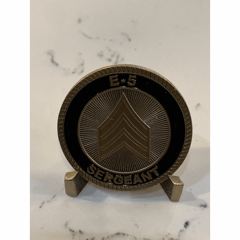 Army Sergeant Coin