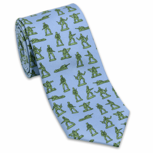 ARMY TOY SOLDIERS NECKTIE