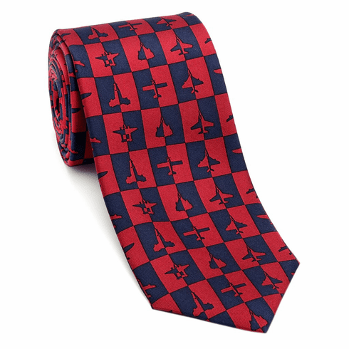 AVIATION AND PLANES NECKTIE