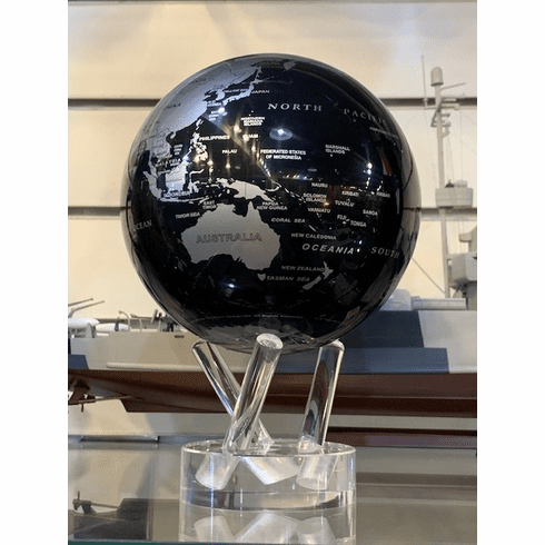 BLACK AND SILVER MOVA GLOBE