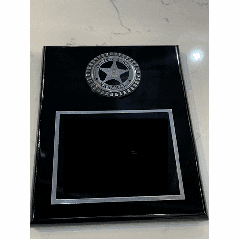 Black Piano Finish Plaque