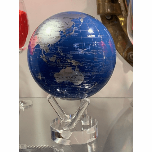 BLUE and SILVER MOVA GLOBE