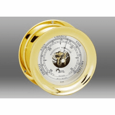 Chelsea 4 1/2 inch SHIP'S BELL BAROMETER IN BRASS