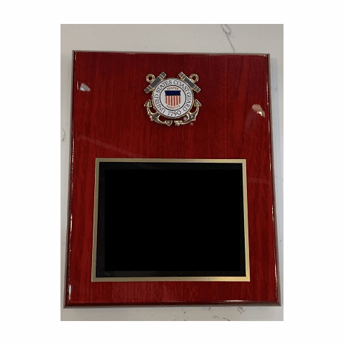 Cherry Finish Plaque