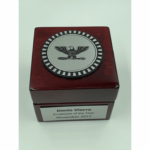 Clock &amp; Compass with O-6 Eagle