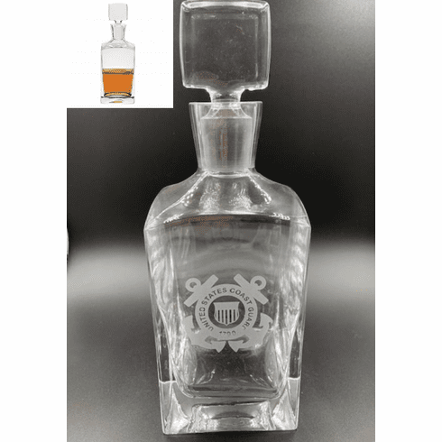 Crystal Decanter with Custom Logo