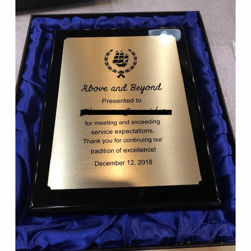 Custom Design Plaque