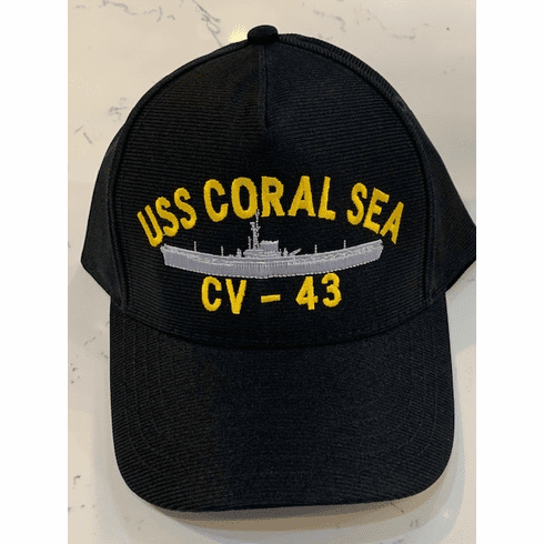 Custom Ship Hat "Coral Sea"
