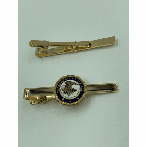 Department of Justice Insignia Tie Bar