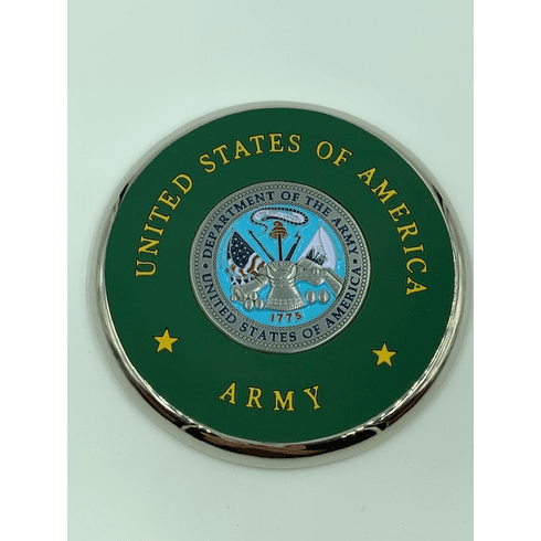 Department of the Army Coin Coaster