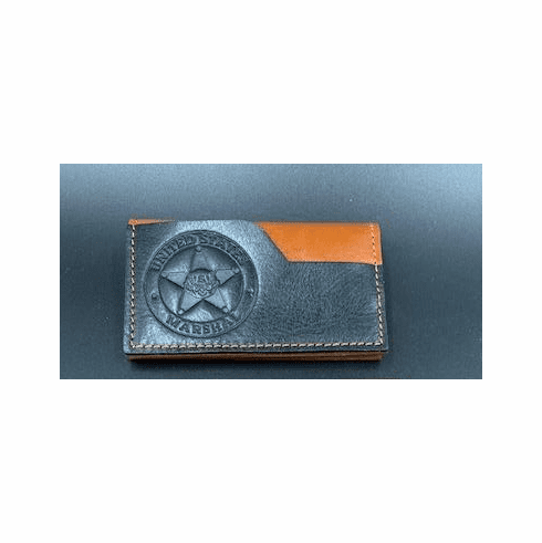 Embossed Genuine Leather Card Case