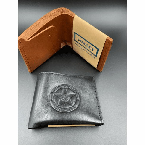Embossed Genuine Leather Wallet
