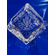 Engraved Crystal Cube with Logo