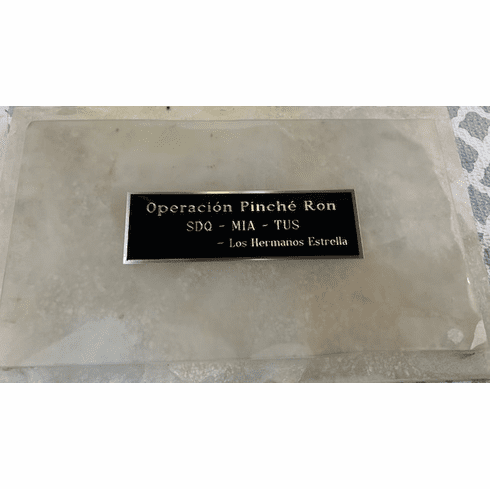 Engraved Name Plate