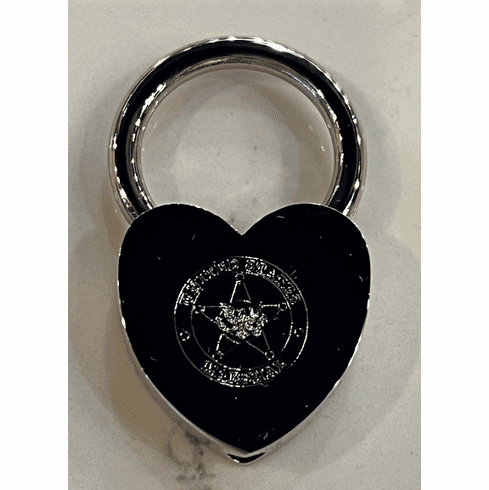 Engraved USMS Key Ring