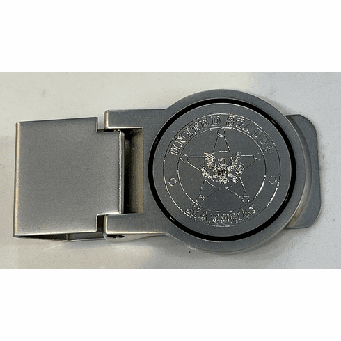 Engraved USMS Money Clip