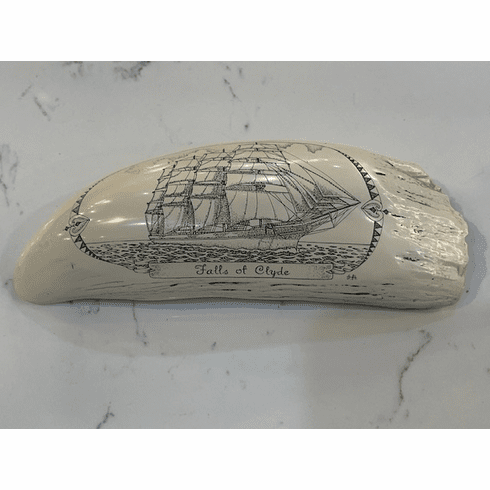 Falls of Clyde Scrimshaw