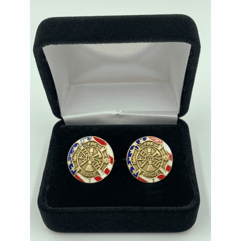 Fire Fighter Cufflink
