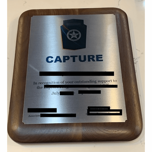 Full Color Plaque with Your Design