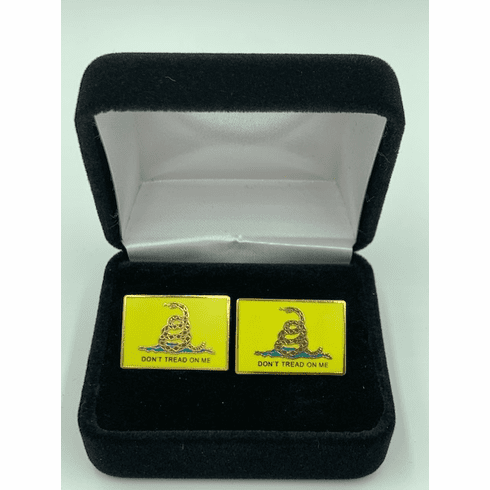 Gadsden Flag Don't Tread On Me Cuff Links