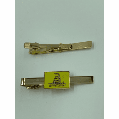 Gadsden Flag Don't Tread On Me Tie Bar