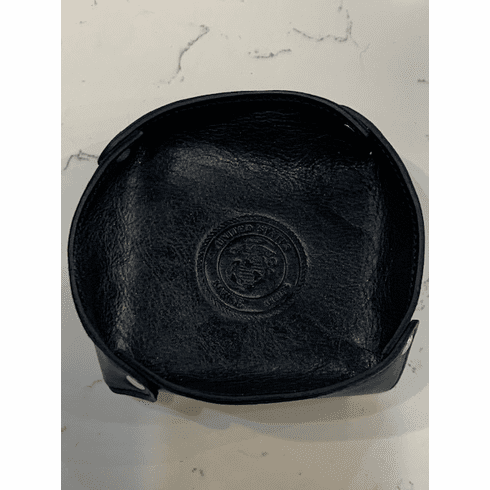 GENUINE LEATHER DESK TRAYS Black Color