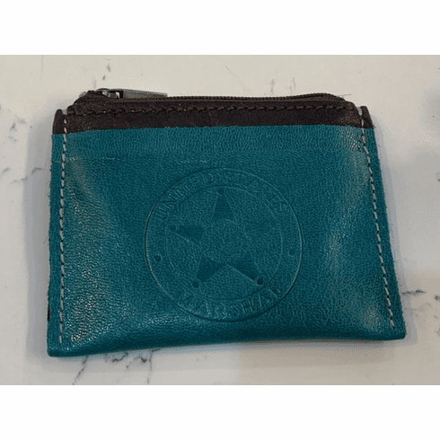 Genuine Leather Wallet with Zipper