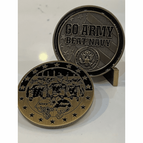 Go Army Beat Navy Coin