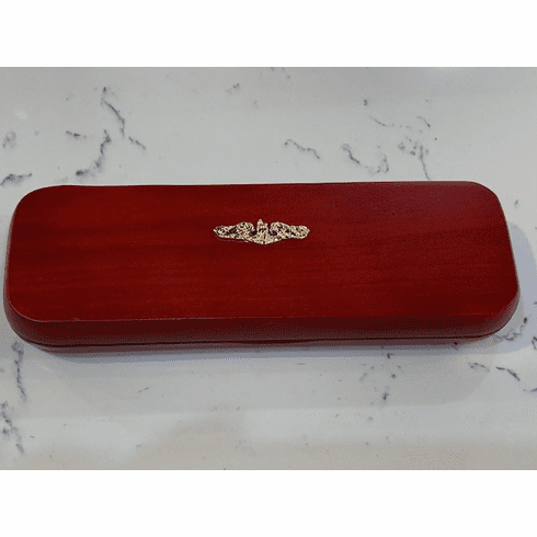 Gold Dolphins Pen Box