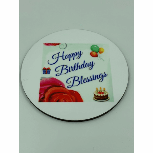 Happy Birthday Coaster