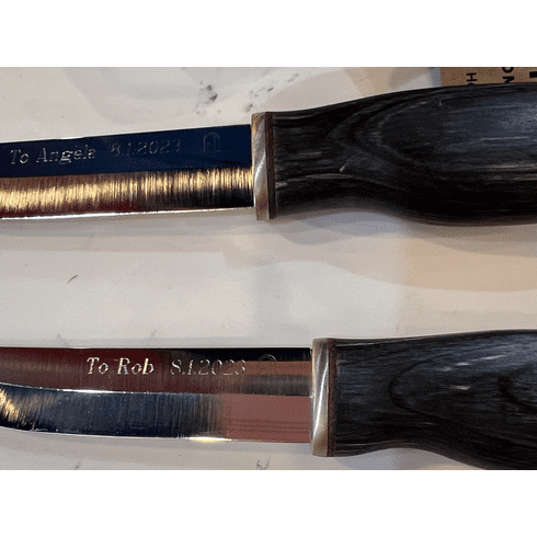 Knife Engraving