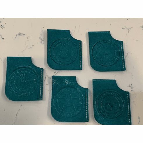 LEATHER BOOK MARKERS