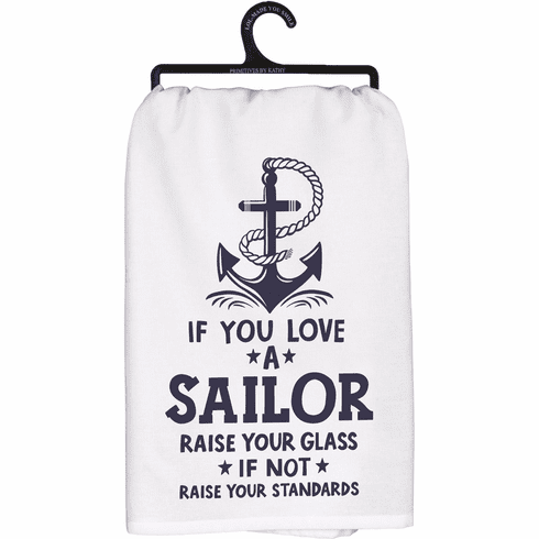Love a Sailor Kitchen Towel