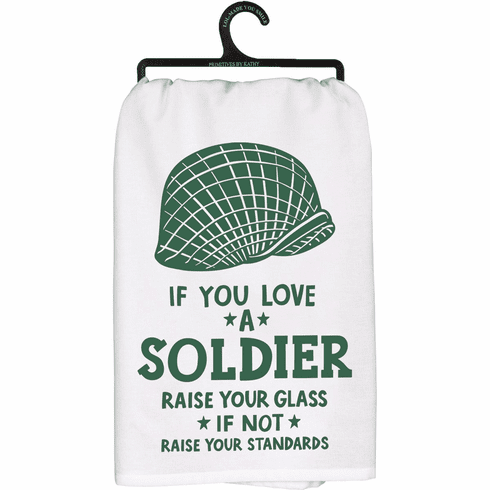 Love a Soldier Kitchen Towel
