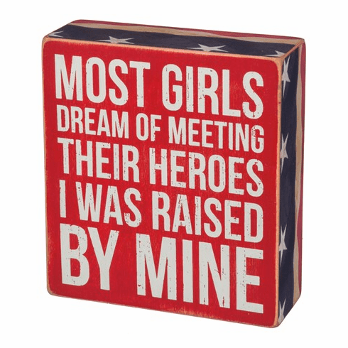 Meeting Their Heroes Box Sign
