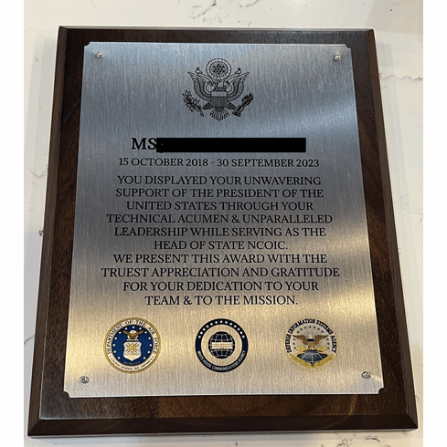 Multi Logo Plaque