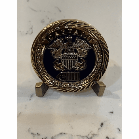 Navy Captain Challenge Coin