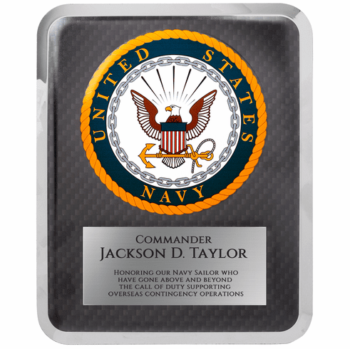Navy Hero Plaque