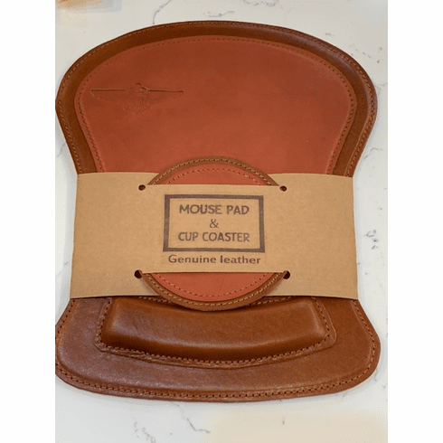 Navy Pilot Mouse Pad and Coaster Set