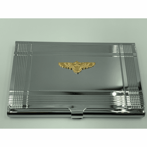 Navy Pilot Wing Card Case