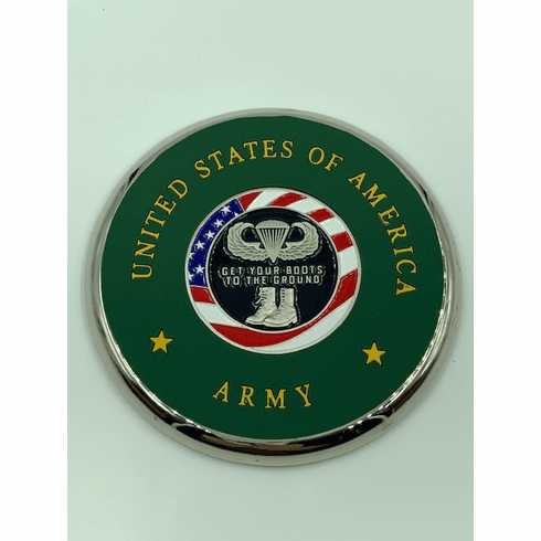 Paratrooper Coin Coaster