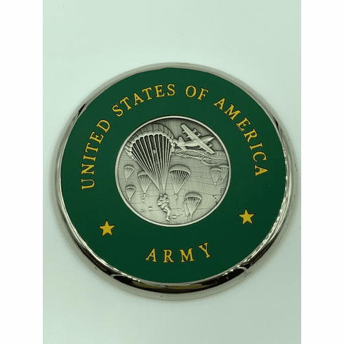 Paratrooper Coin Coaster