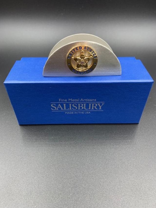 Pewter Business Card Holder