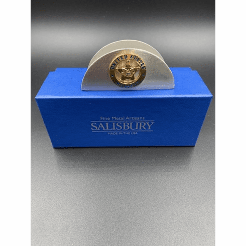 Pewter Business Card Holder