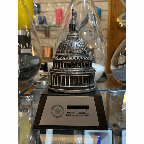 Pewter Capitol Statue