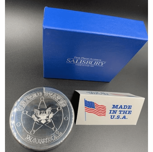 Pewter Executive Paperweight 3"