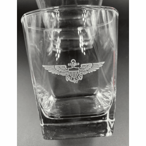 Rock Glass with Custom Logo