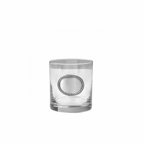 Rope Edge Old Fashioned Glass