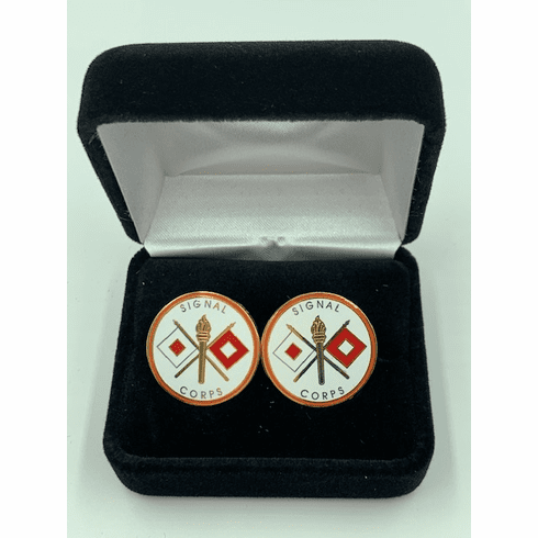 Signal Corps Insignia Cufflinks